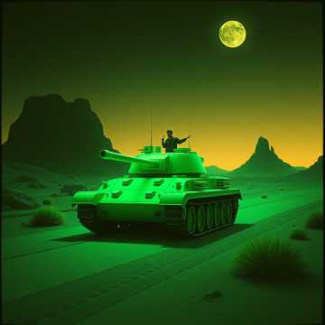Panzerparty auf der Map
